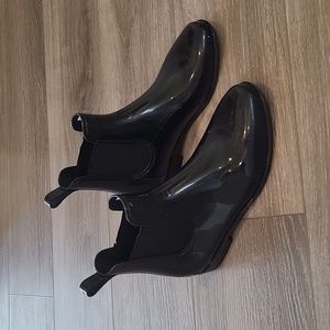 Ralph Lauren Tally Rain Boot Black Size 9